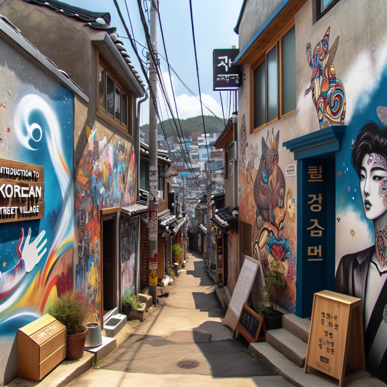 路地裏壁画村の歩き方—韓国ストリートアート入門