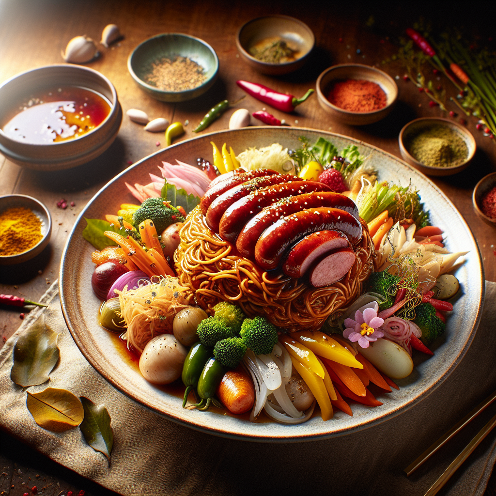 スンデを使った人気料理