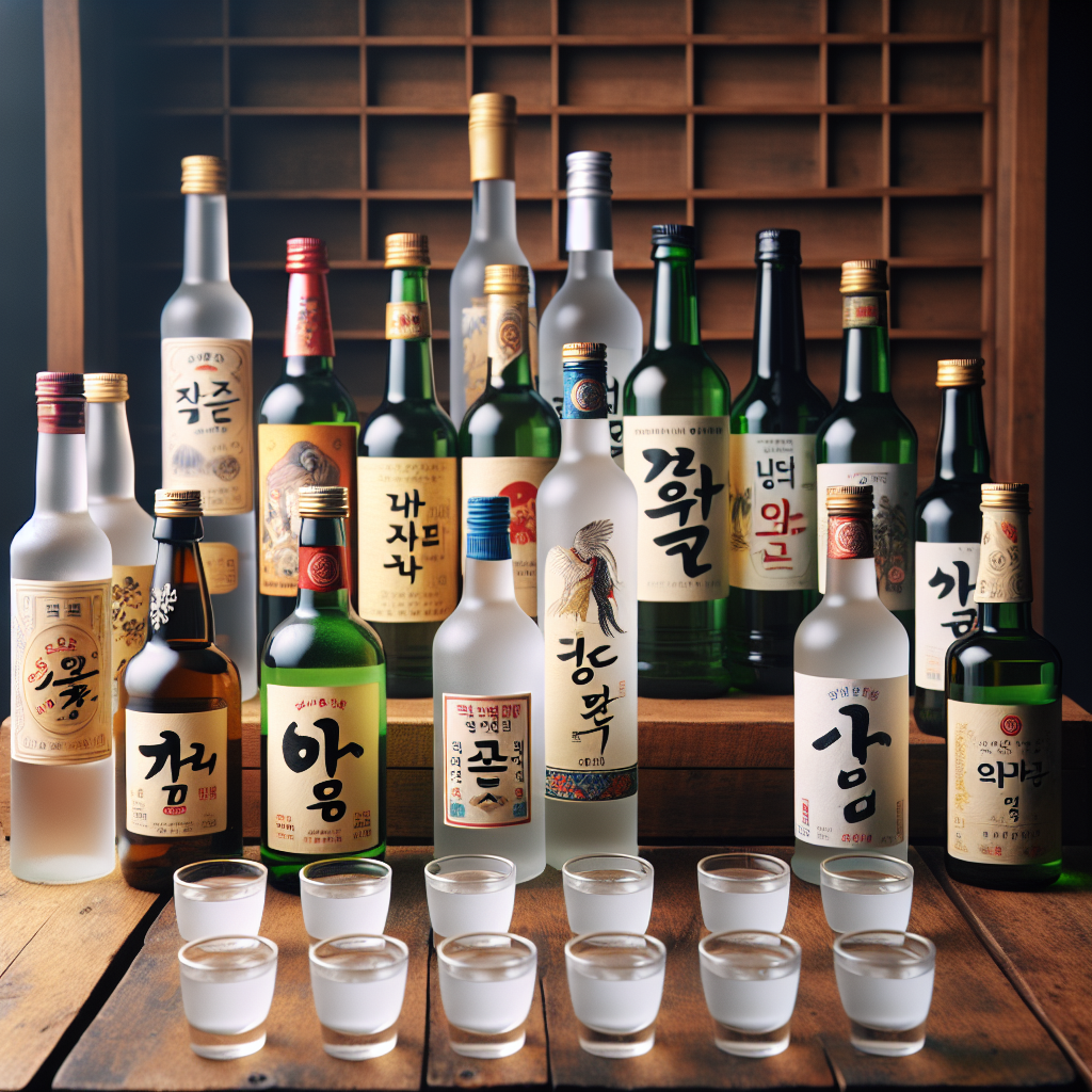 おすすめの韓国焼酎銘柄