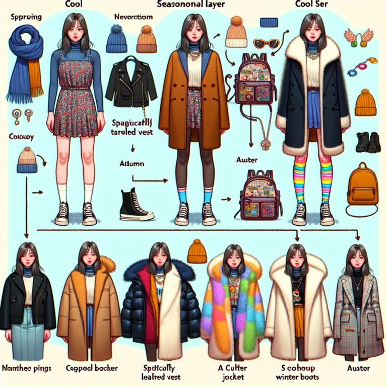 季節別レイヤード術—涼しさと可愛さを両立する韓国式重ね着