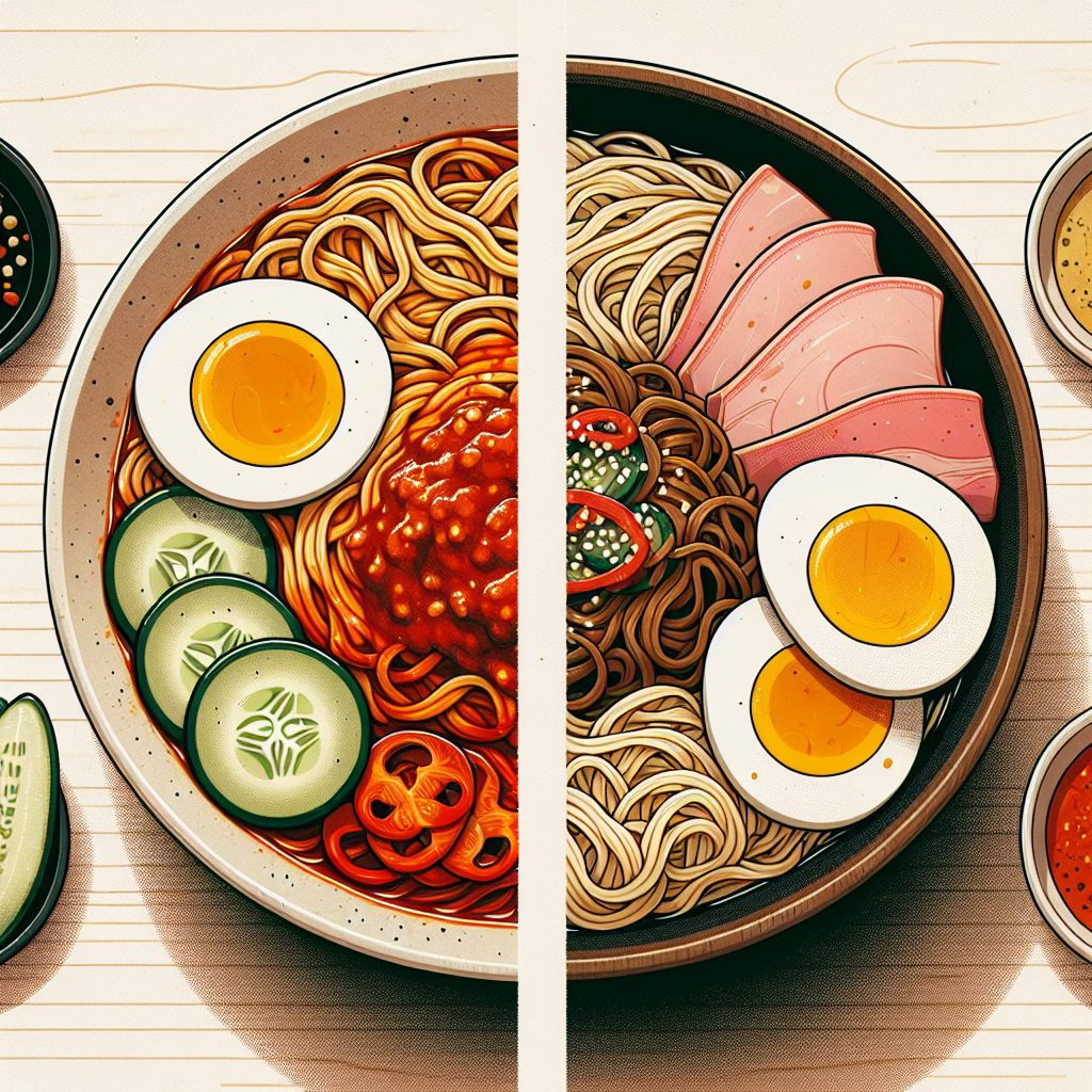 冷麺との違いを徹底比較！