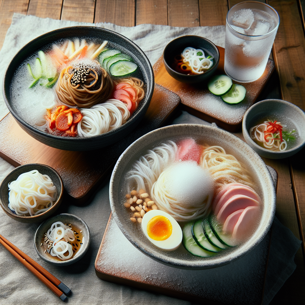 冷たい麺で涼を取ろう！どっちが好み？