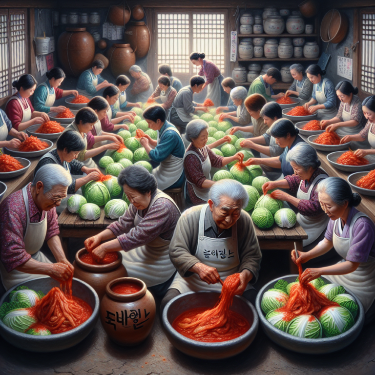 手作りキムチワークショップ—家庭の味をおみやげにする方法