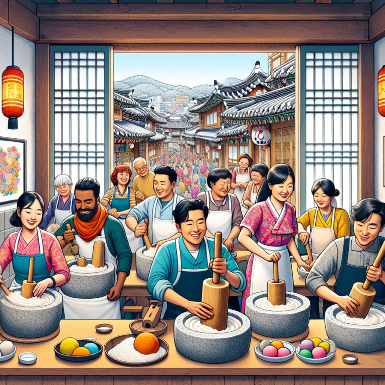 仁寺洞で体験する餅づくりワークショップ潜入レポート