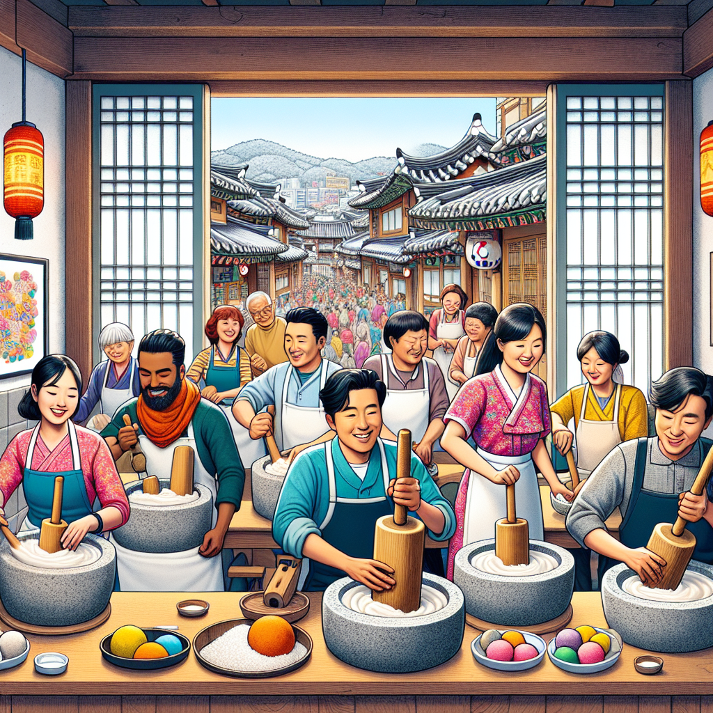 仁寺洞で体験する餅づくりワークショップ潜入レポート