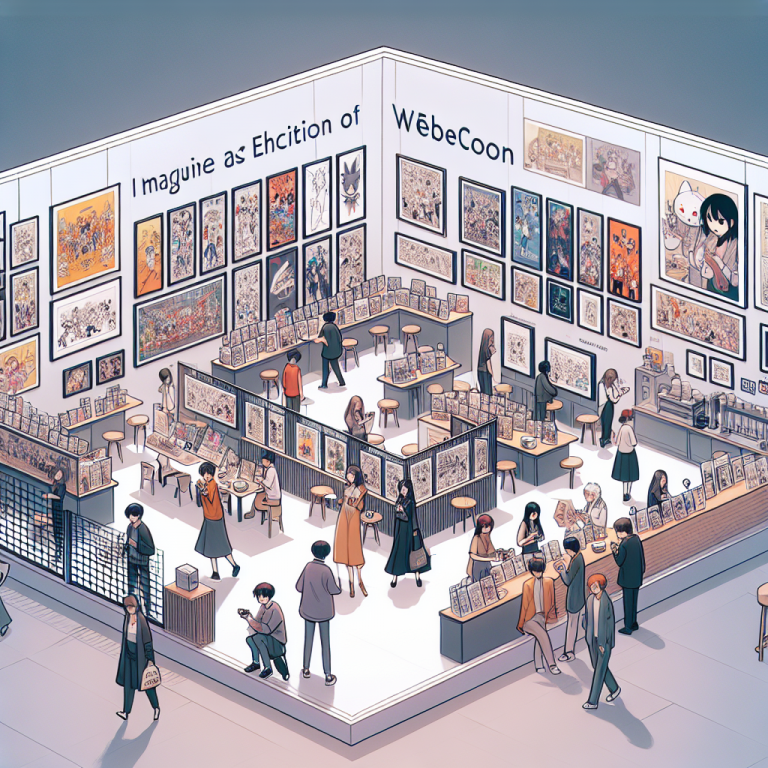 韓国漫画（ウェブトゥーン）聖地カフェで原画展を楽しむ方法