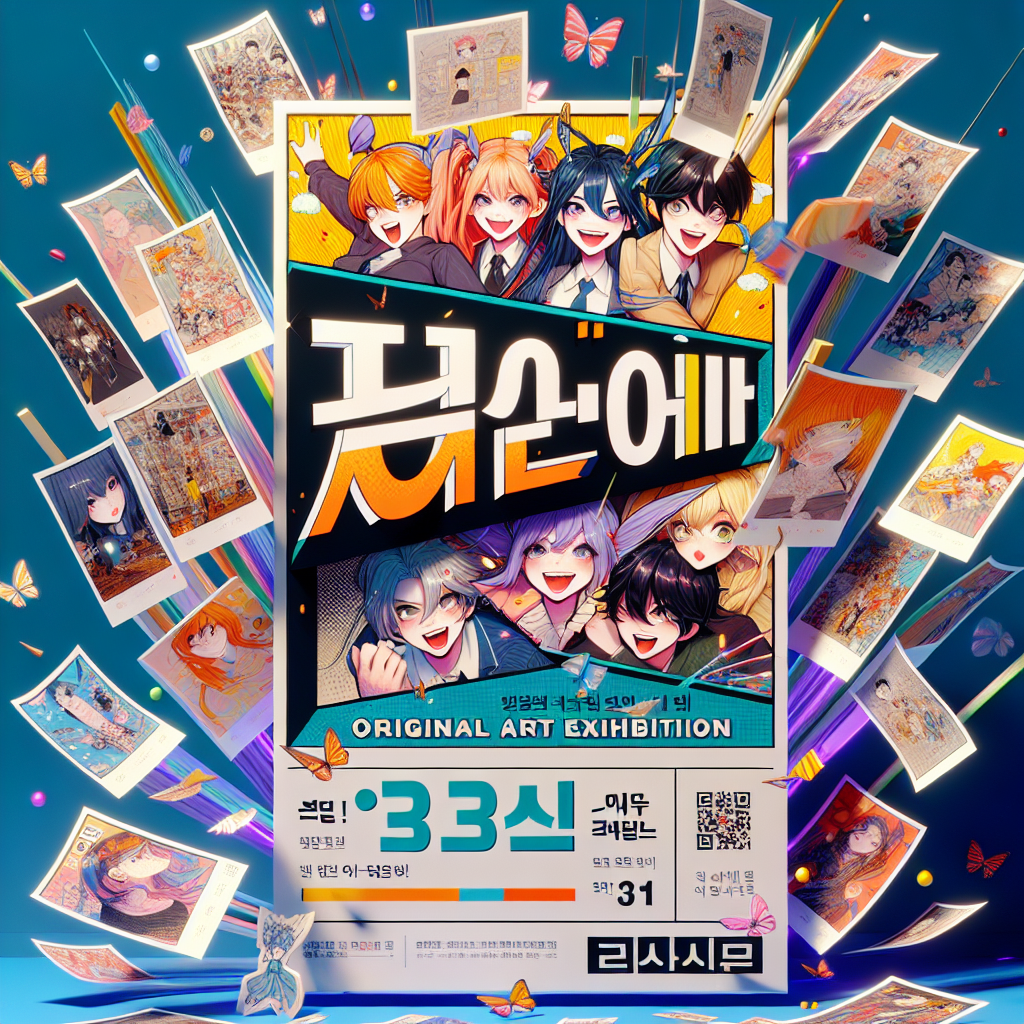 -韓国漫画ファン必見！原画展開催中