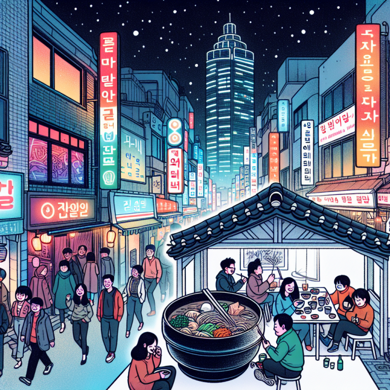 弘大クラブ帰りの“コムタン”でシメる深夜フード文化