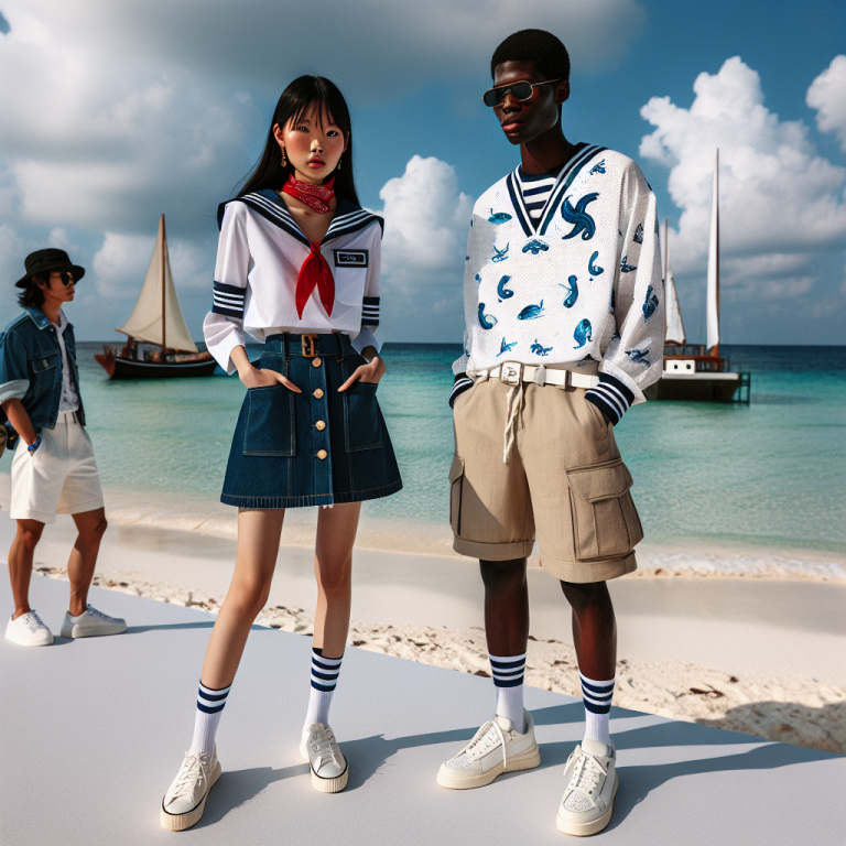 釜山ビーチフェス向けマリンストリートスタイル