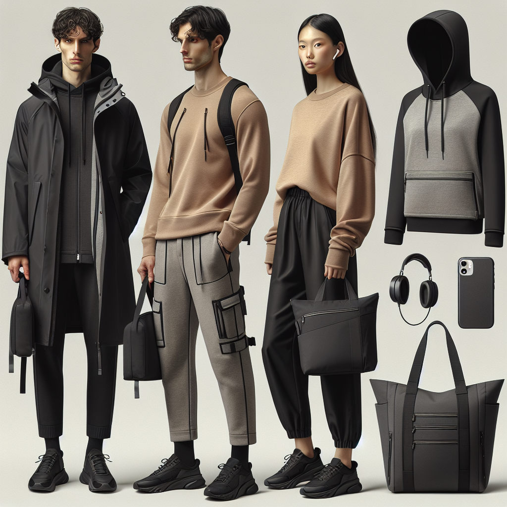 機能性とファッション性を両立させた通勤服