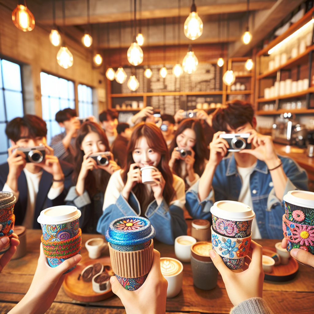-韓国カフェ文化の新トレンド：カップスリーブで楽しむ映え写真