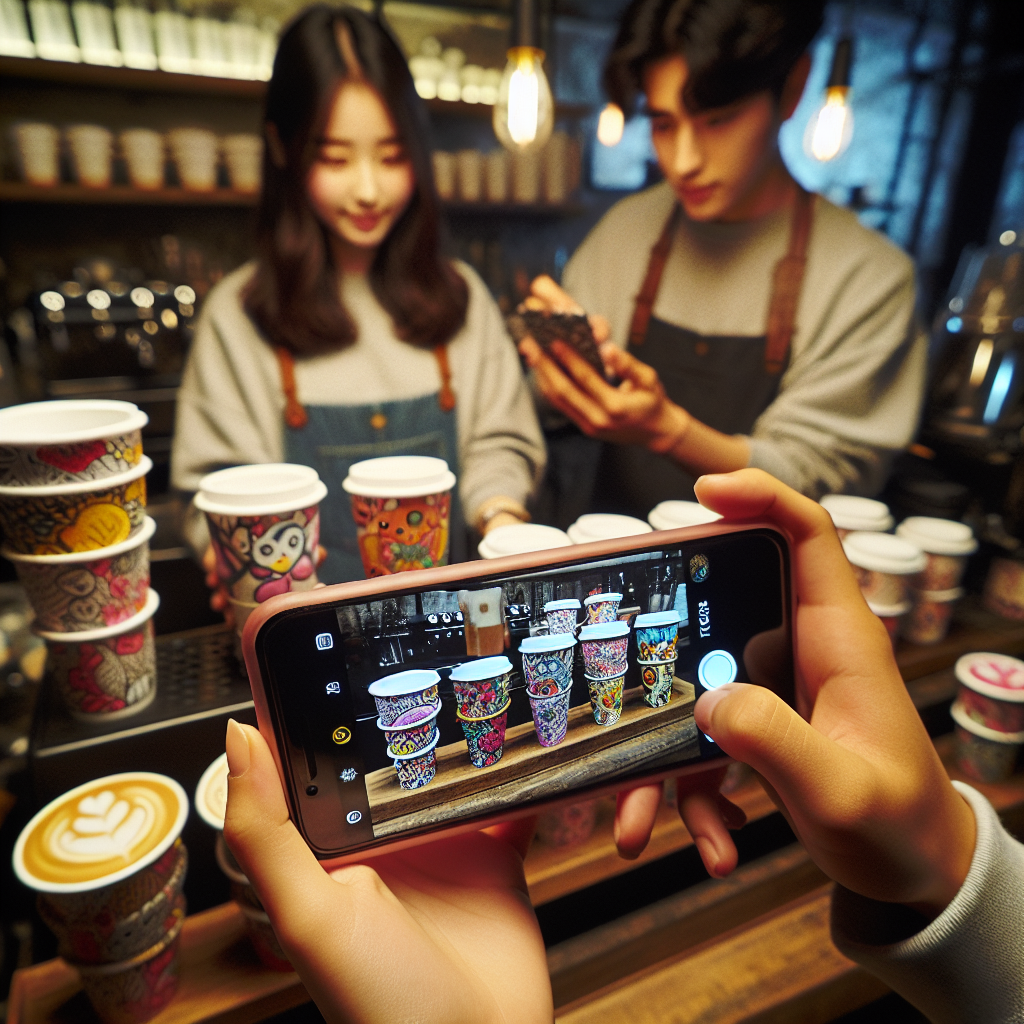 -韓国の若者に人気！カップスリーブで楽しむフォトジェニックなひととき