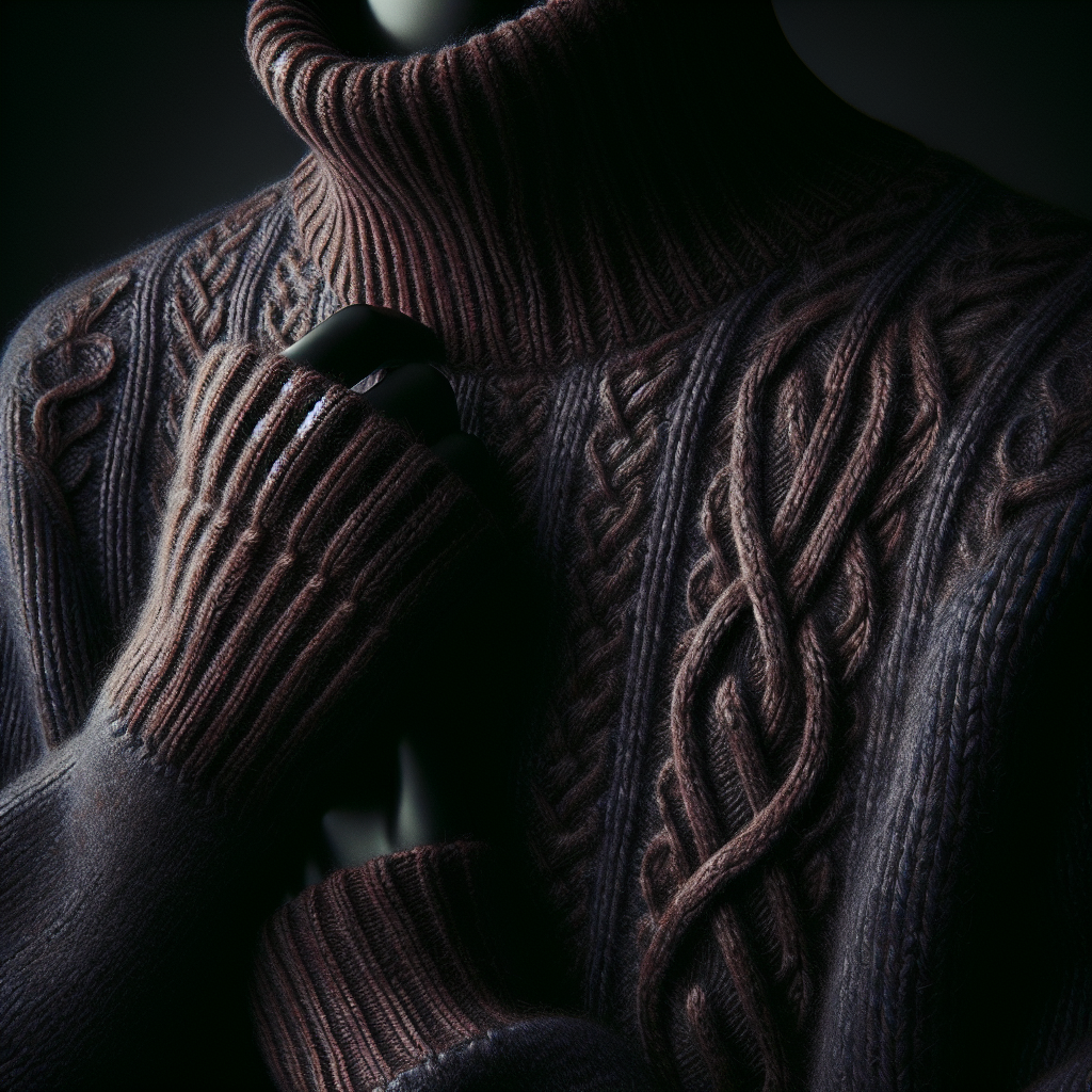 カシミア素材のセーターで贅沢な暖かさを