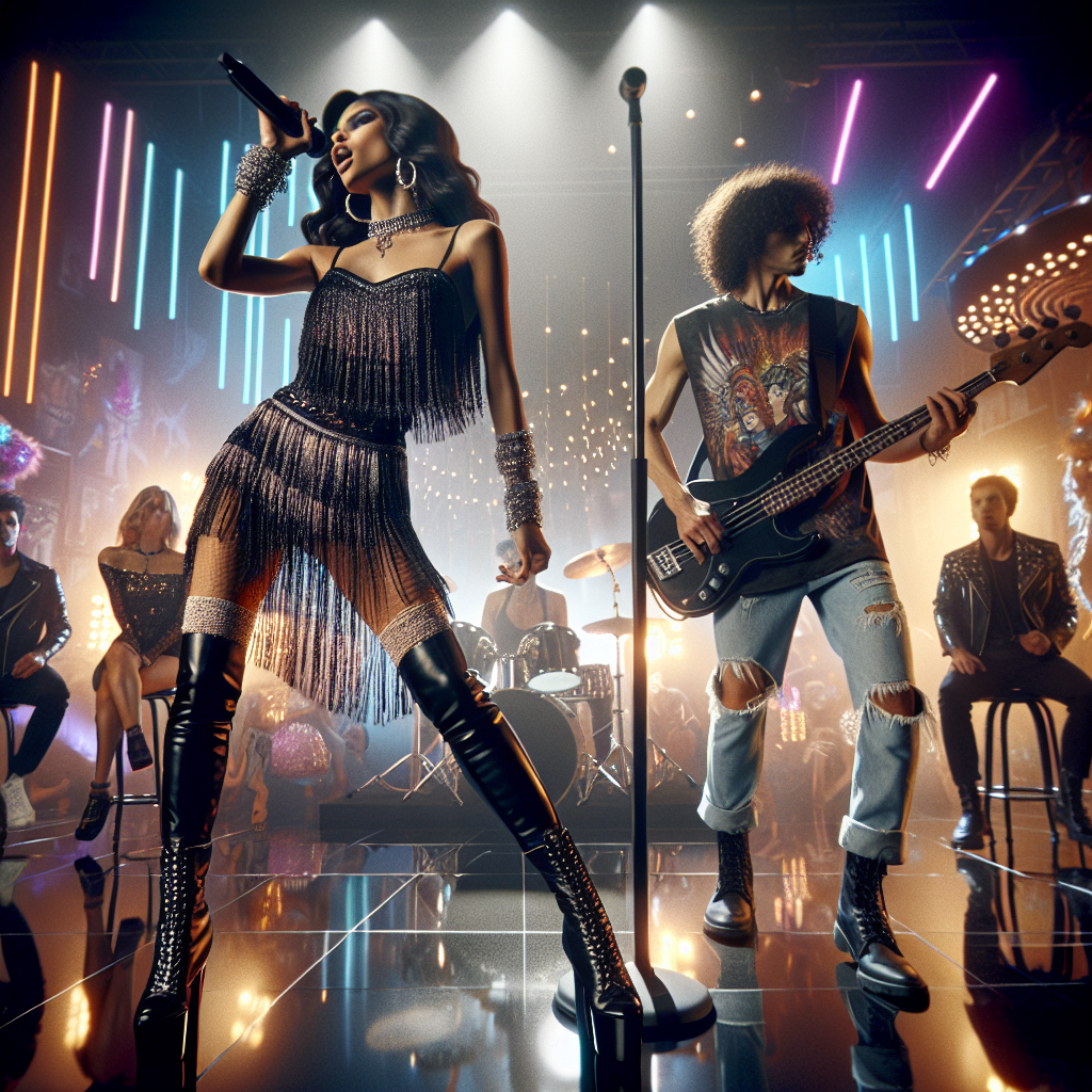 音楽ショーの公開収録にぴったりなファッションアイデア