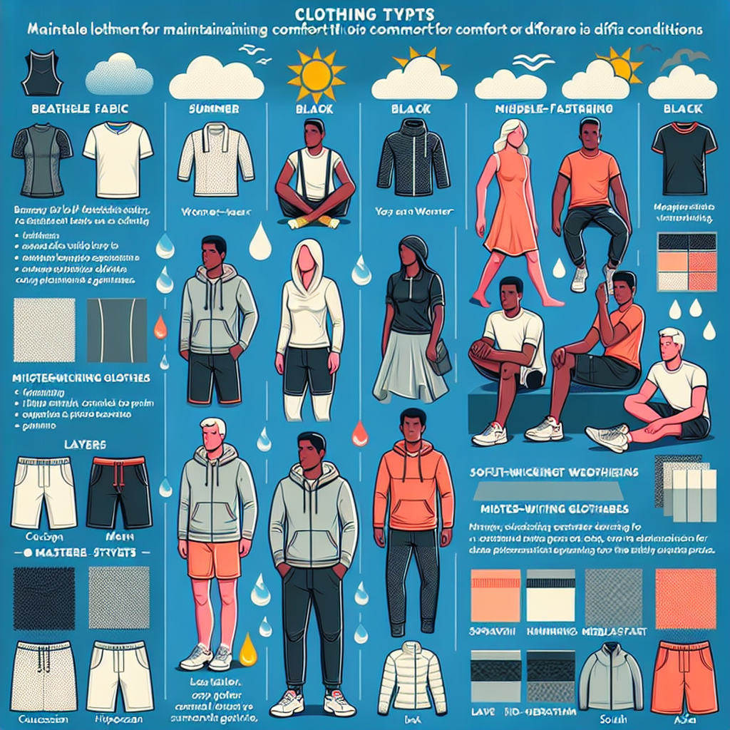 -快適さをキープするための服装ポイント