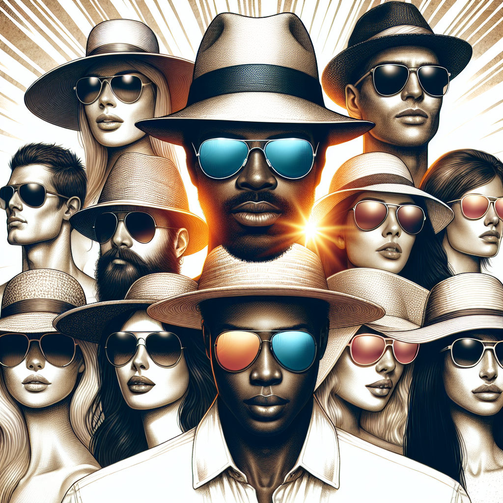 -夏の日差し対策:帽子とサングラスの選び方