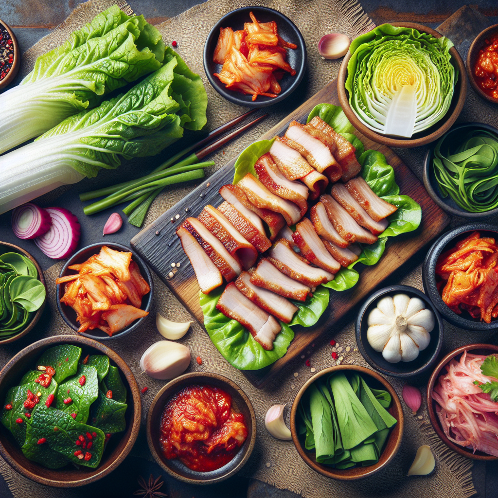 韓国式サムギョプサル完全攻略—包み野菜と薬味の選び方