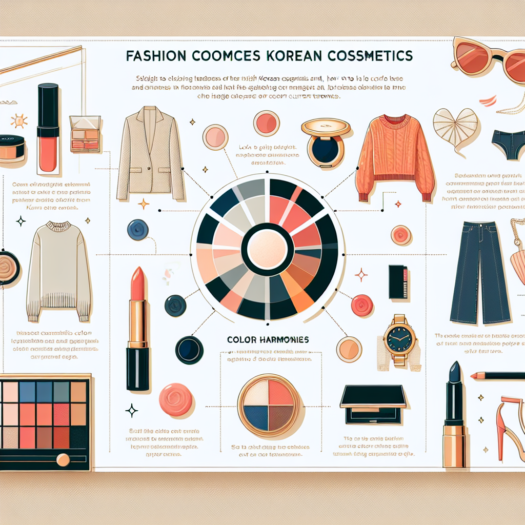 トレンドカラーを活かす！韓国コスメに合うファッション術