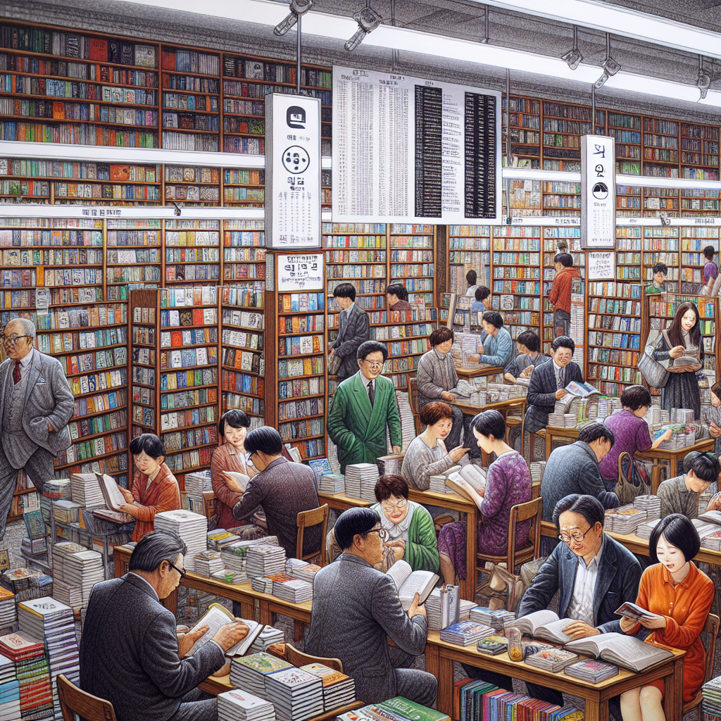 書店ランキングで探る韓国人の関心事