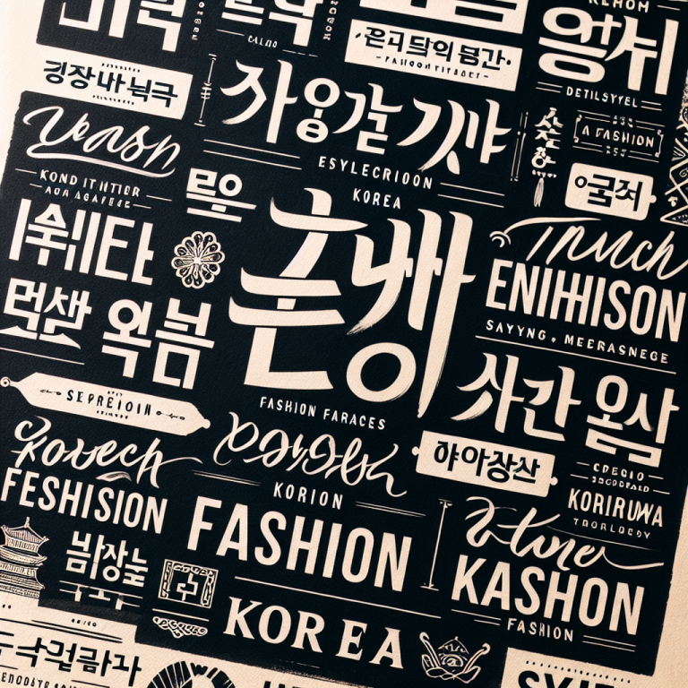 渡韓前に覚えたいファッション韓国語フレーズ集