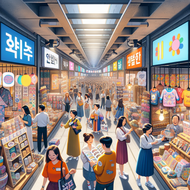 ソウル地下街グッズのハングル推し活活用法