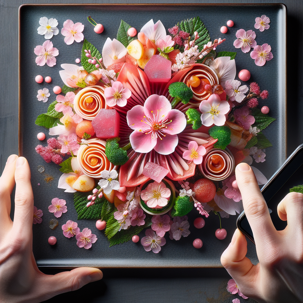 見た目も華やか!インスタ映えする桜フード