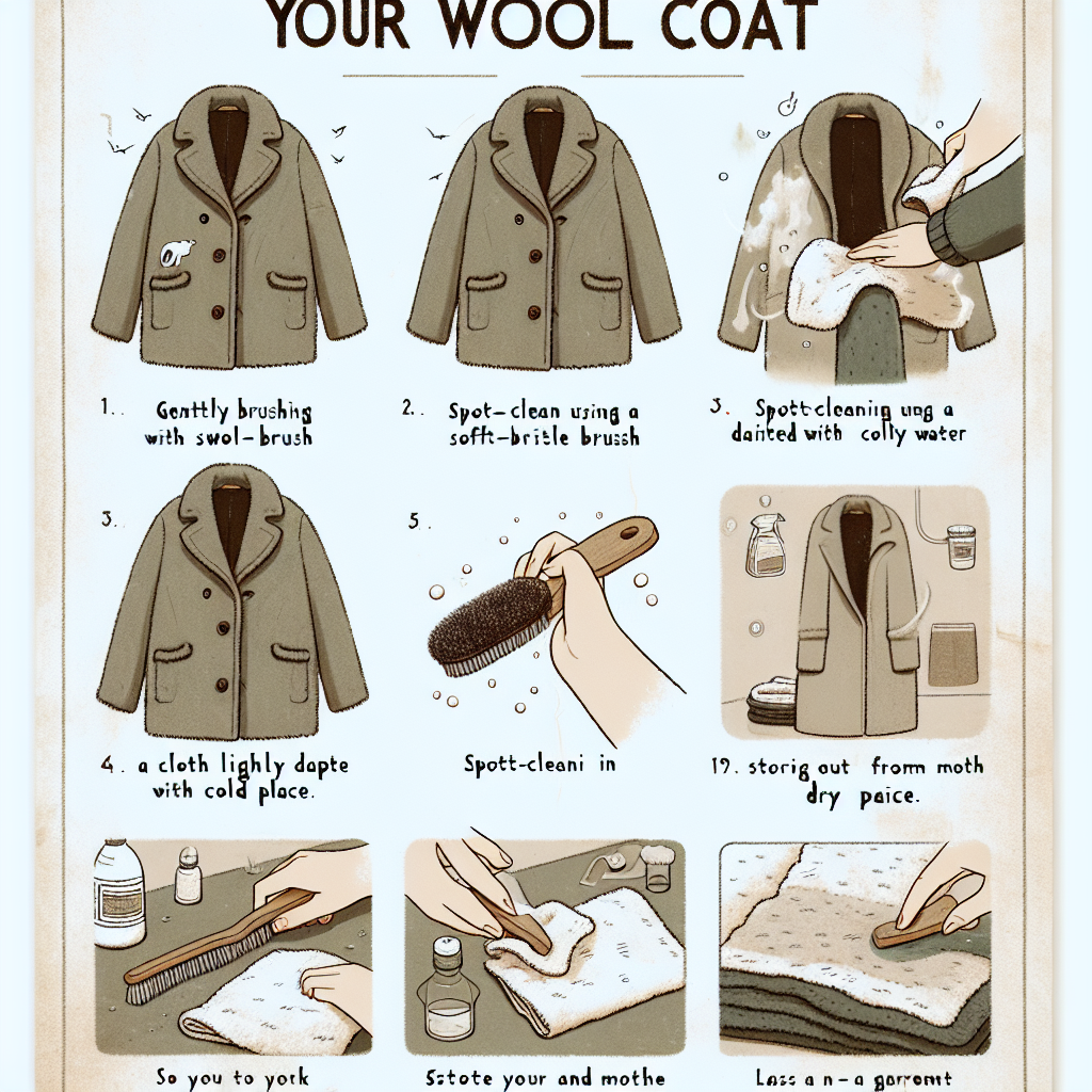 ウールコートのお手入れ方法
