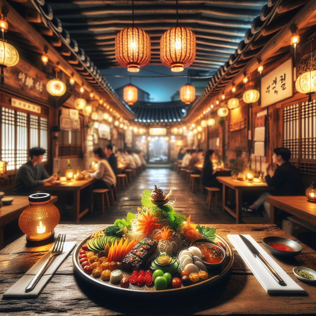 釜山の隠れた名店で発見する究極の一皿