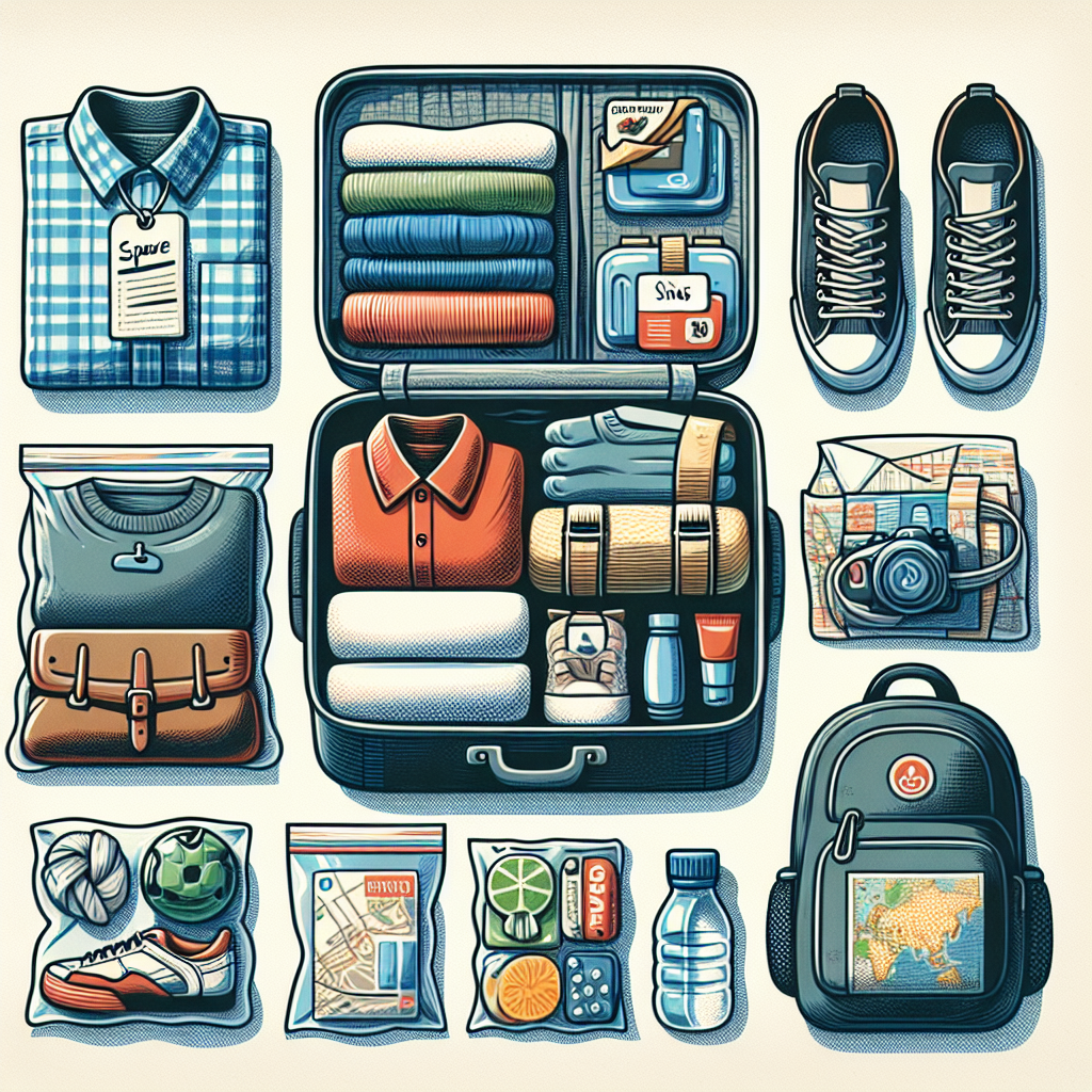 旅行先でも重宝するパッキング術