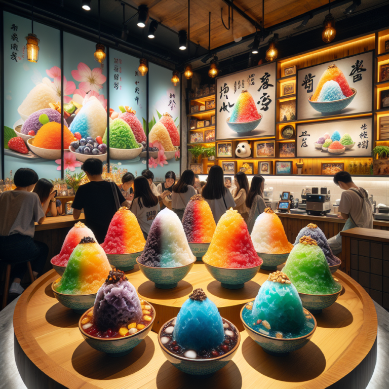 インスタ映え最強！七色かき氷“ピンス”店人気ランキング