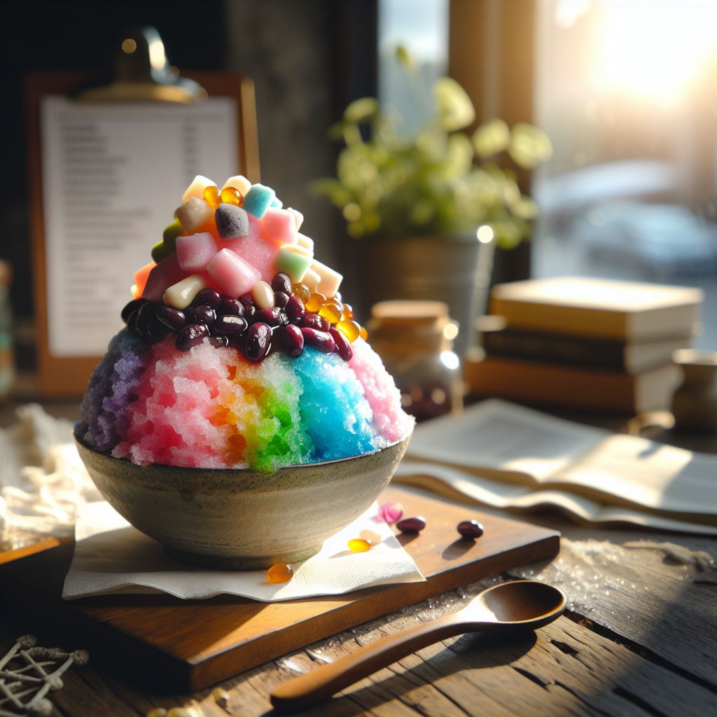 インスタ映え必至！フォトジェニックなかき氷体験