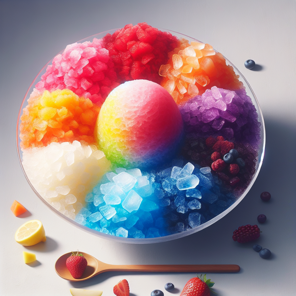 個性豊かな七色かき氷、あなたのお気に入りは？