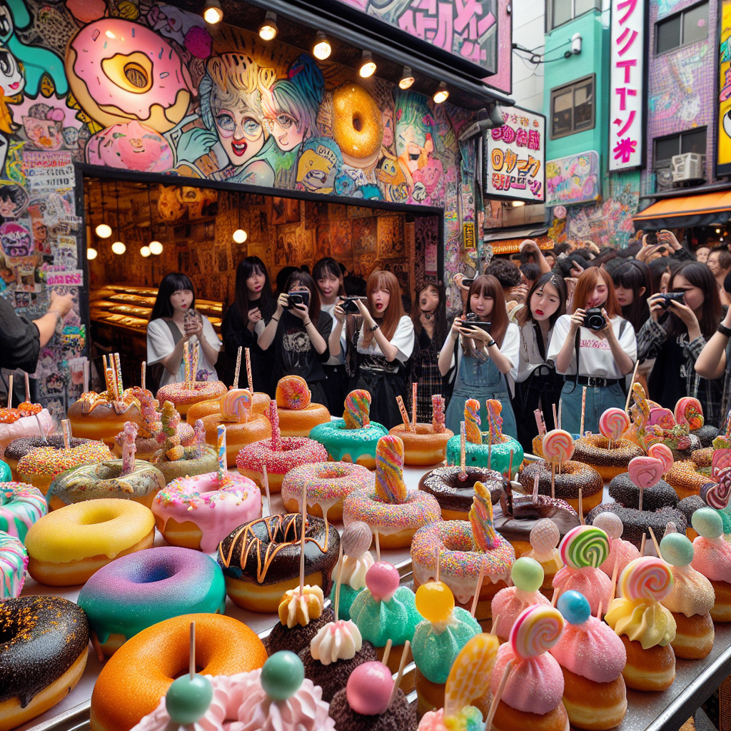 弘大で楽しむユニークなドーナツ体験