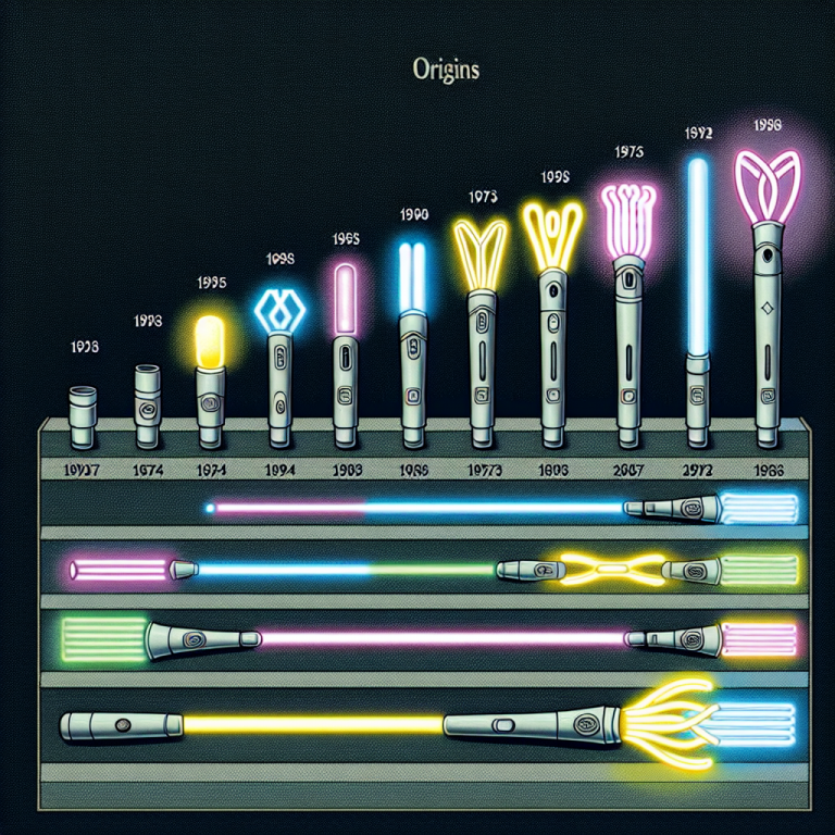 韓流コンサートライトスティック誕生秘話と進化年表