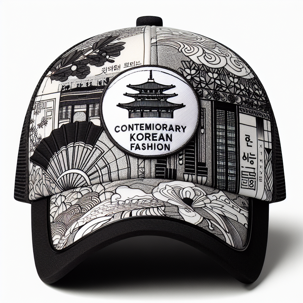 韓国風キャップでおしゃれ上級者に!