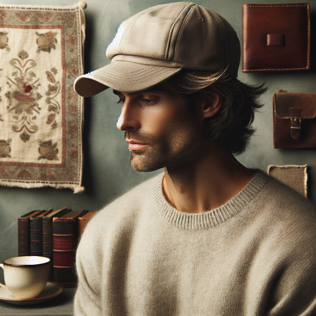 こなれ感を演出するキャップスタイル