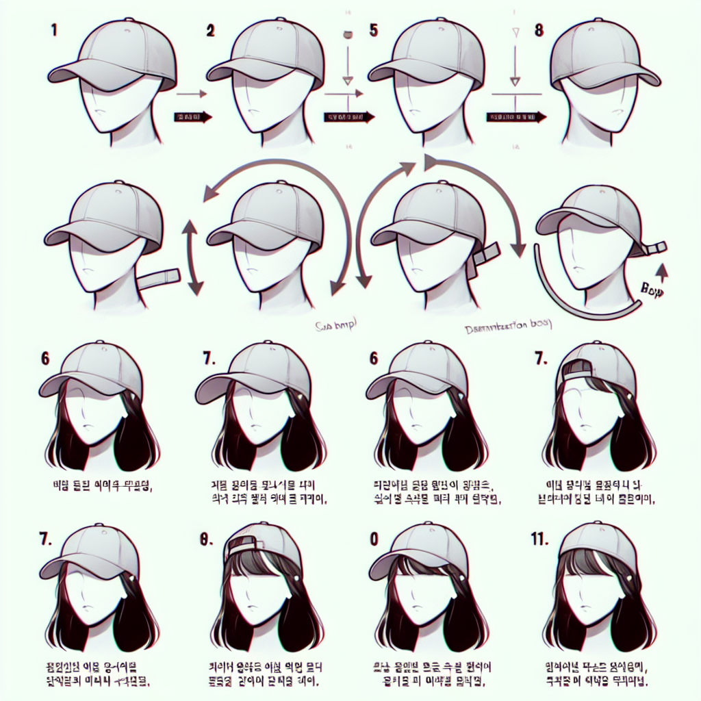 簡単に真似できる韓国風キャップのコツ
