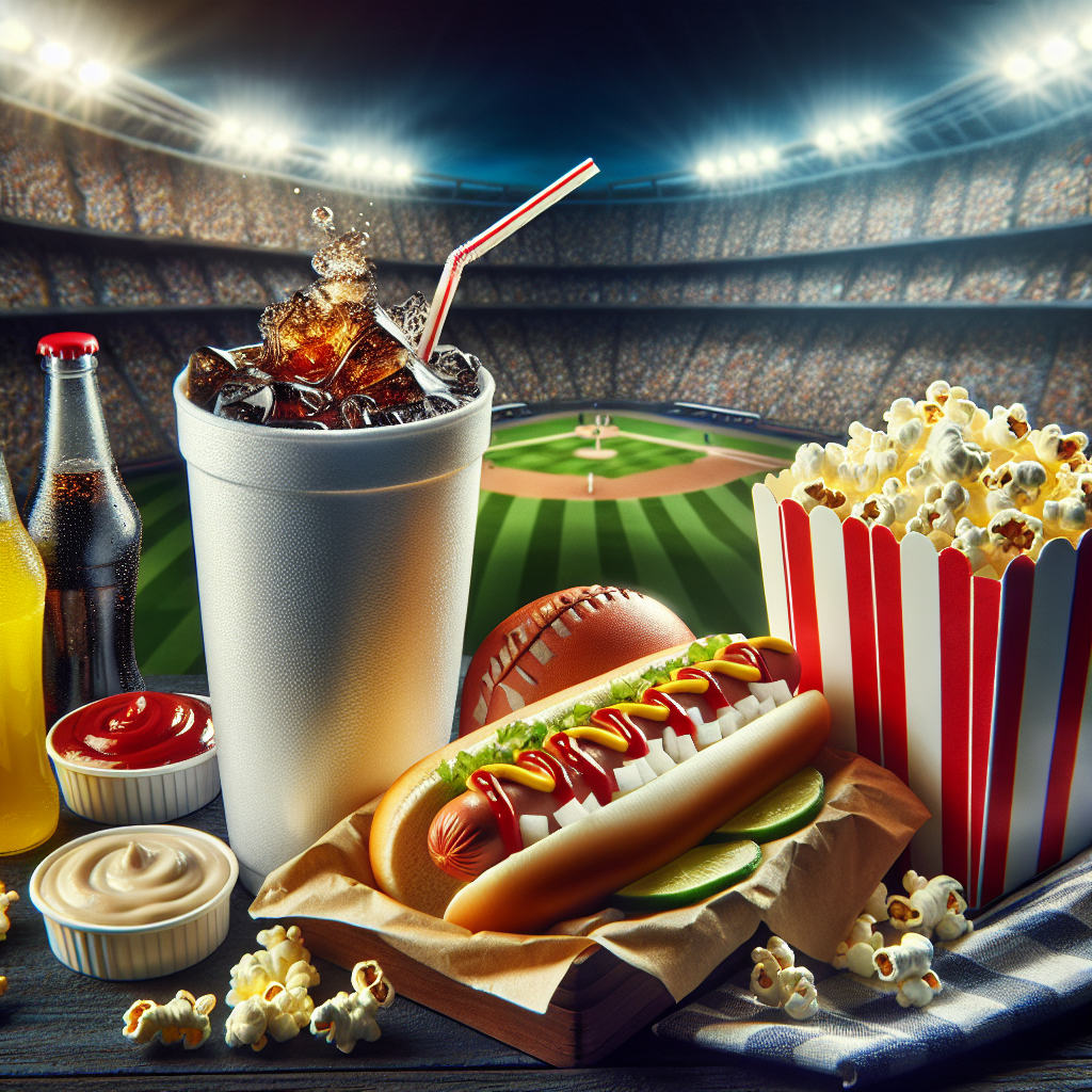 試合観戦を盛り上げるスタジアムフード