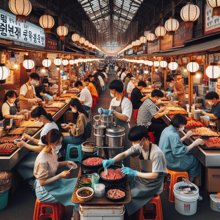 広蔵市場ユッケ通りで安心して食べる方法