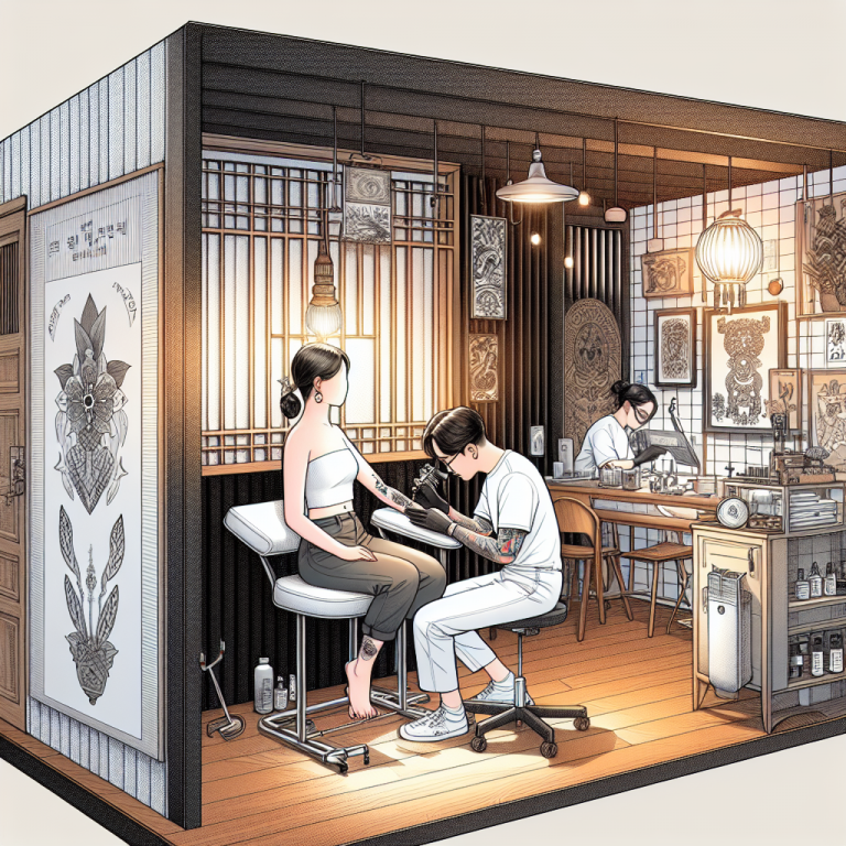 韓国刺青文化の今—タトゥースタジオ訪問時の注意点