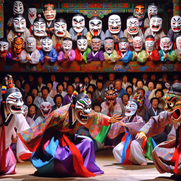 伝統舞踊「タルチュム」仮面に隠された風刺と笑いを解説