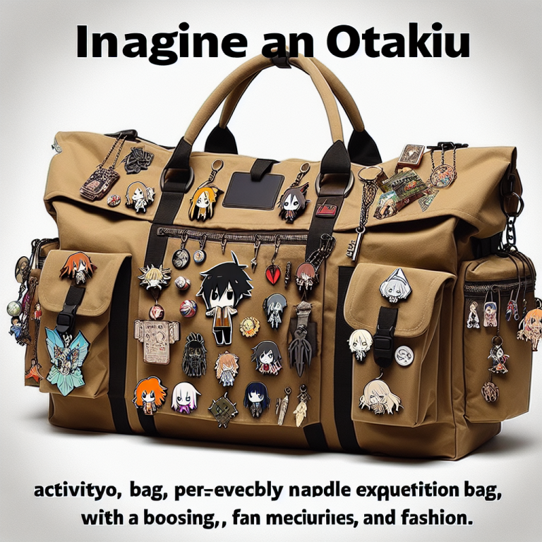 オタ活遠征バッグ—推しグッズとファッションの両立術