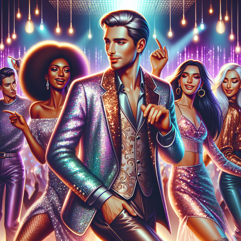 グリッター素材で夜遊び！クラブファッション指南