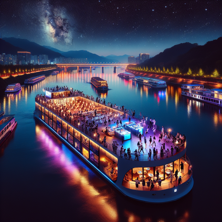 漢江リバークルーズで味わう夜景とポップカルチャーの融合