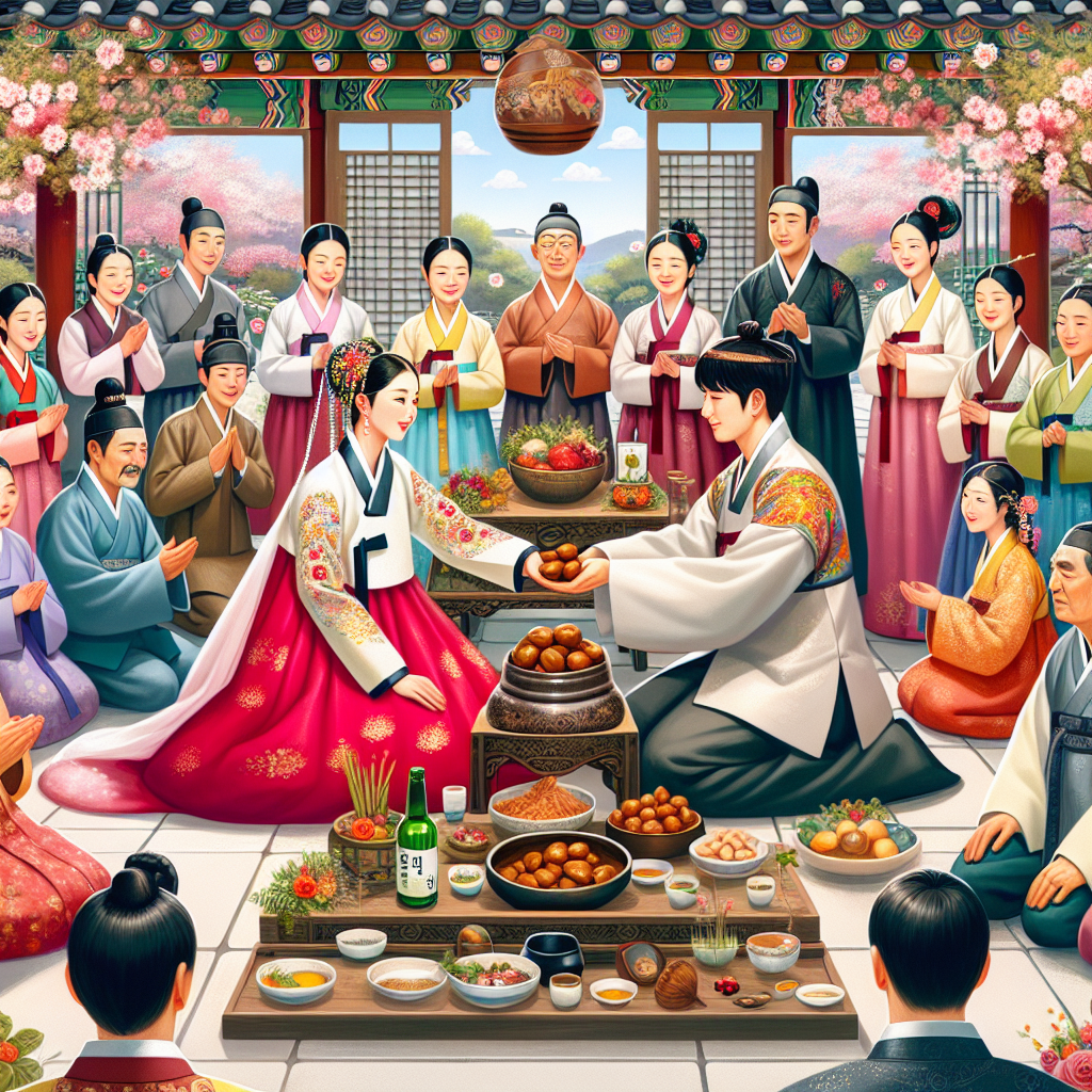 韓国ならではの結婚式の習慣と文化
