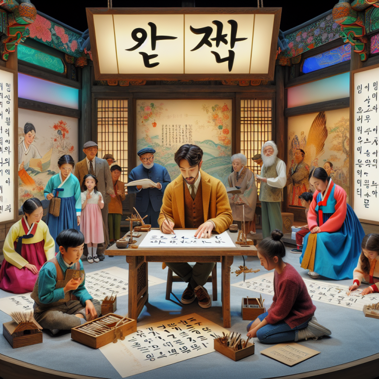 ハングルの日限定イベントで学ぶ文字創生ストーリー