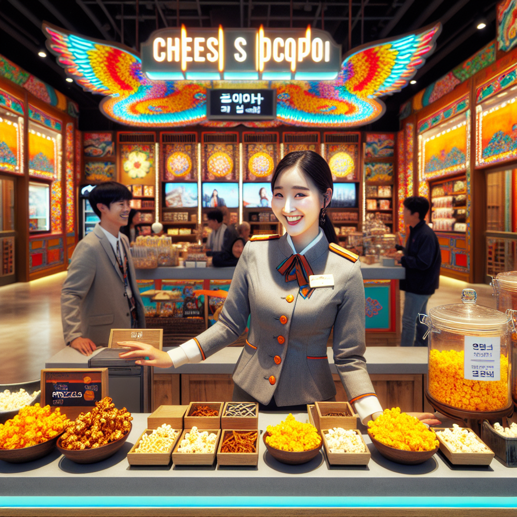 韓国映画館の新定番！チーズポップコーンの魅力