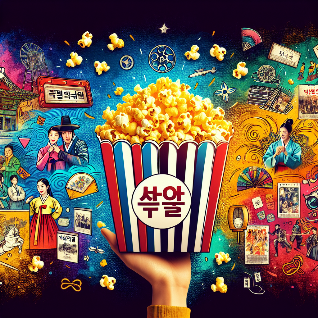 映画鑑賞をもっと楽しく！韓国のチーズポップコーン事情