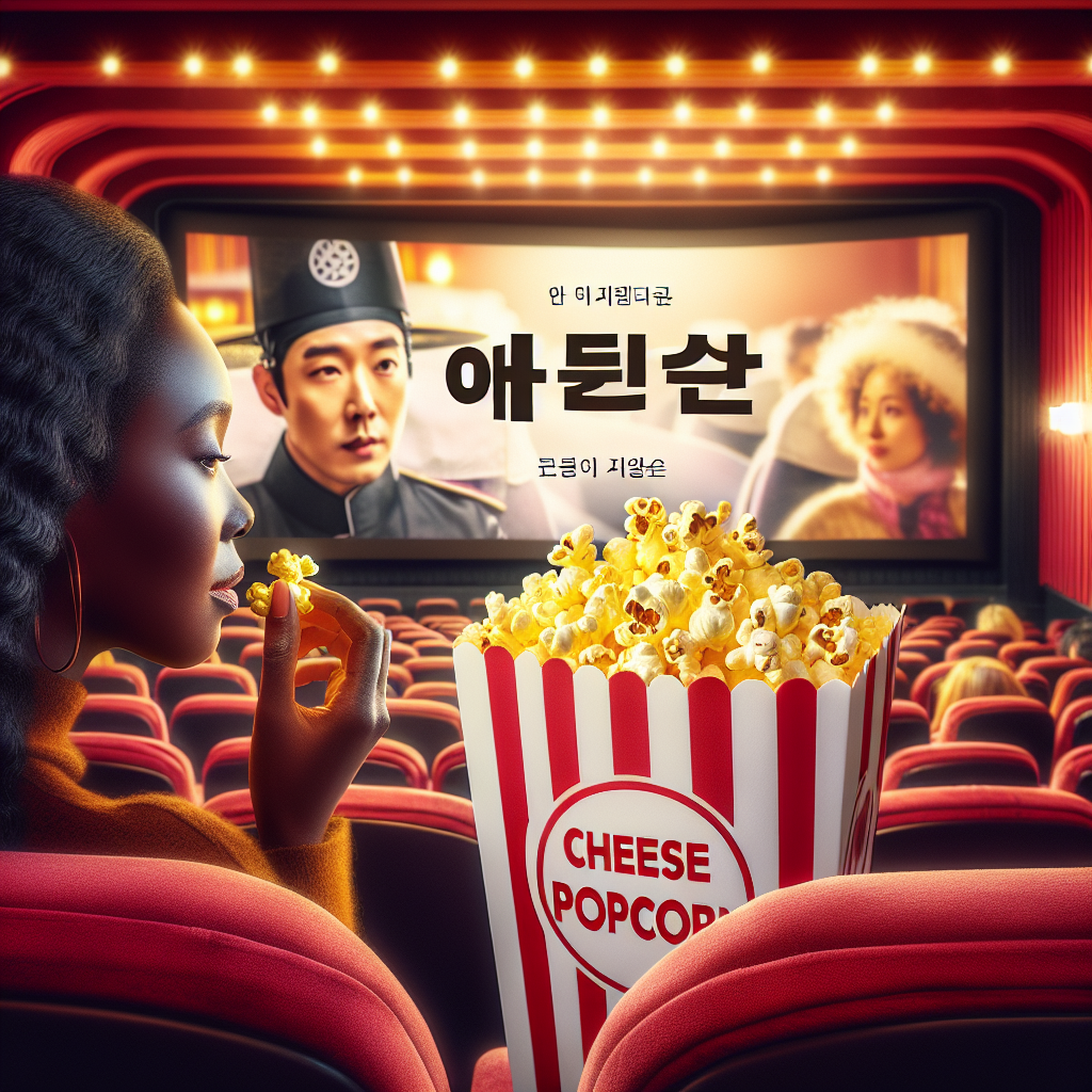 韓国発祥の味覚革命、映画館で味わうチーズポップコーン