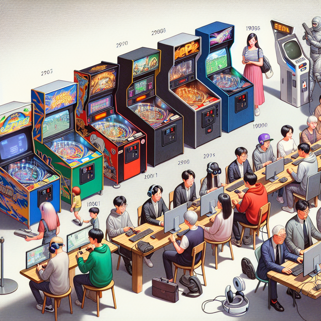 -韓国のゲームセンター文化：進化と変遷